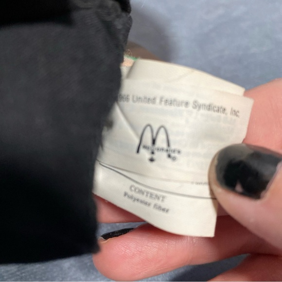 1993 CHARLIE BROWN PLUSH Peanuts McDonald's‎ Doll Vintage 10" - Picture 5 of 7